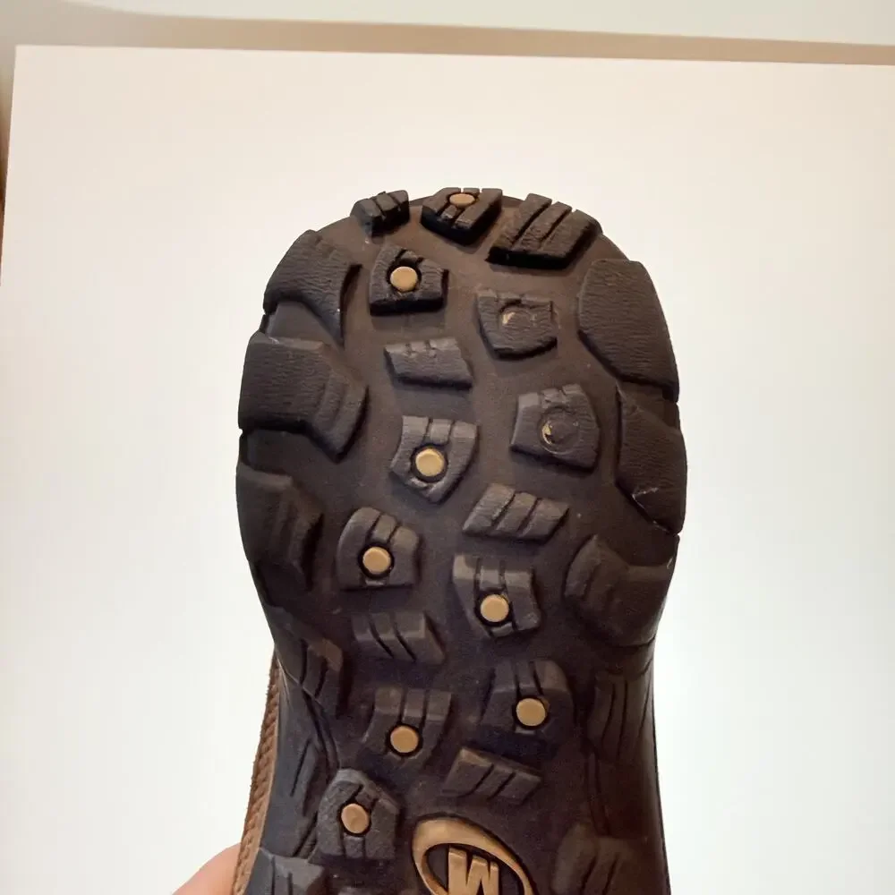 Merrell Pulse II Mens Hiking Boots Size 11 Waterproof Leather Trail Mid Shoes